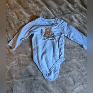 3/$10 Garanimals Cozy Blue Bear Bodysuit